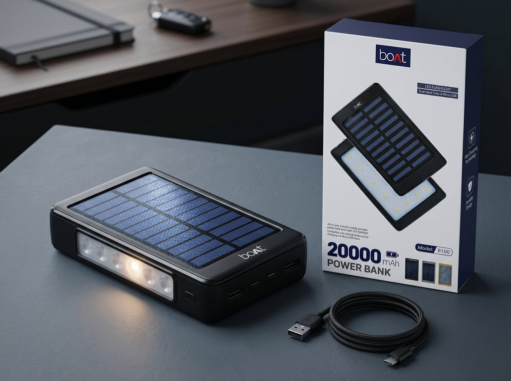 B100 Power Bank 20000mAh, Fast Charge