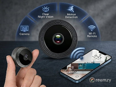 A9 Mini WiFi Camera,  1080P Night Vision