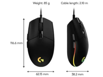 G102 Gaming Mouse – RGB Wired Optical Mouse